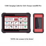USB Charging Cable for LAUNCH X431 Torque AutoHD Pro Scan Tool